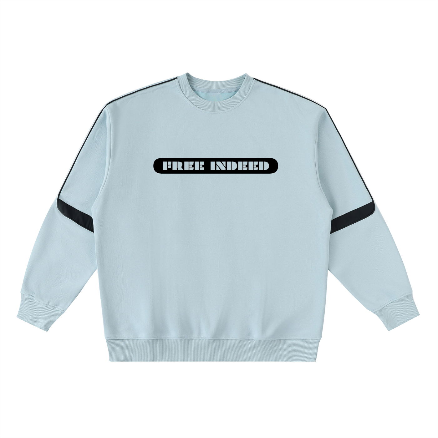 Free Indeed Oversize Crewneck Tapered Sweatshirt
