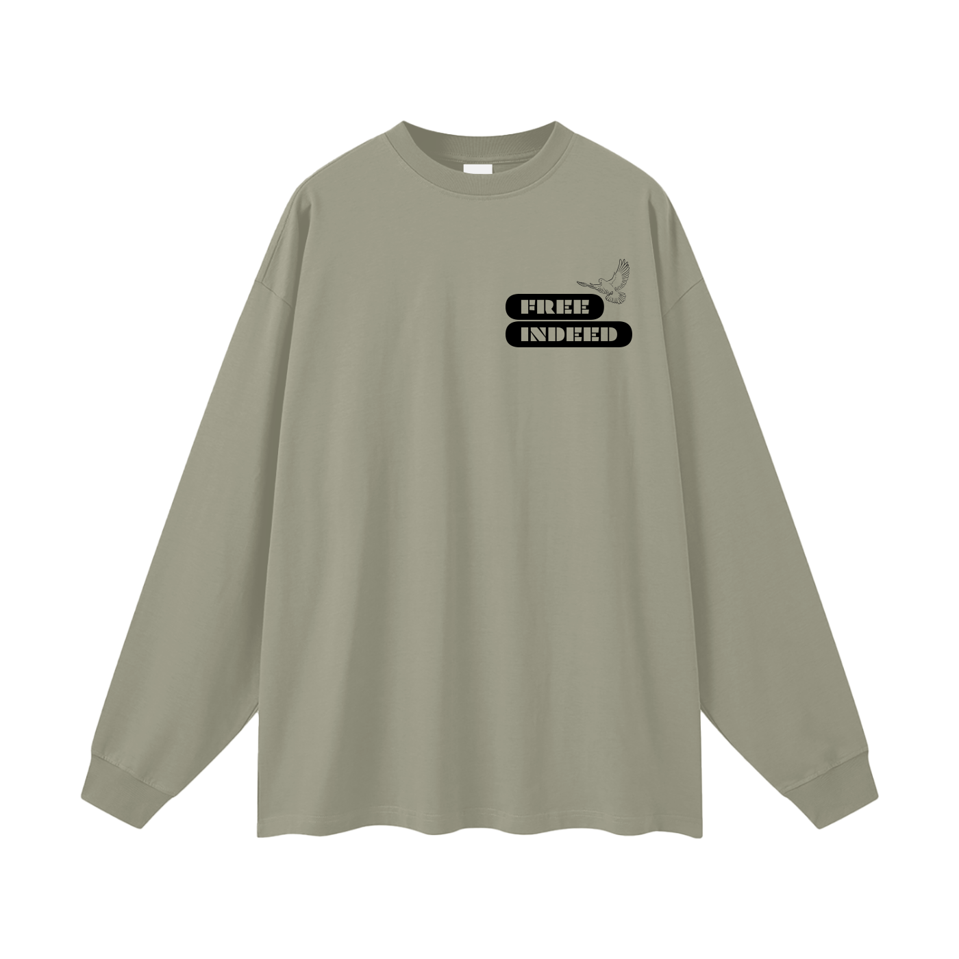 Free Indeed Unisex Cotton Long Sleeve Tee