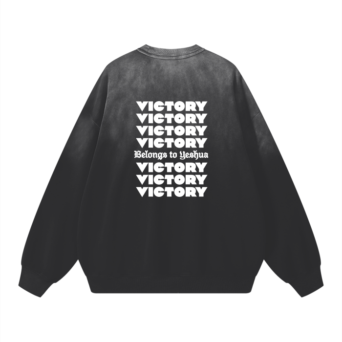 VICTORY BELONGS TO YESHUA SWEATSHIRT