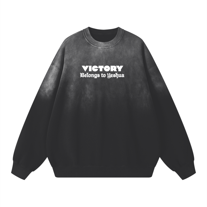 VICTORY BELONGS TO YESHUA SWEATSHIRT