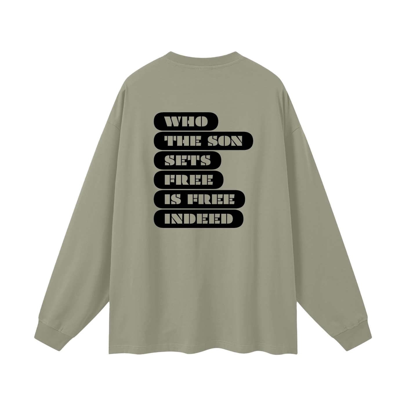 Free Indeed Unisex Cotton Long Sleeve Tee