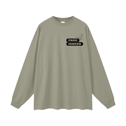 Free Indeed Unisex Cotton Long Sleeve Tee