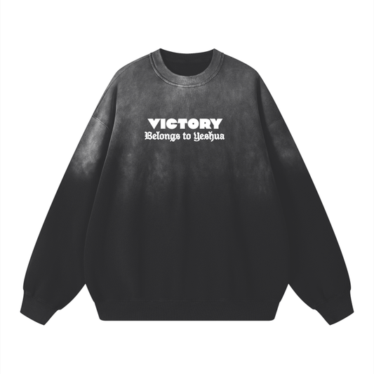 VICTORY BELONGS TO YESHUA SWEATSHIRT
