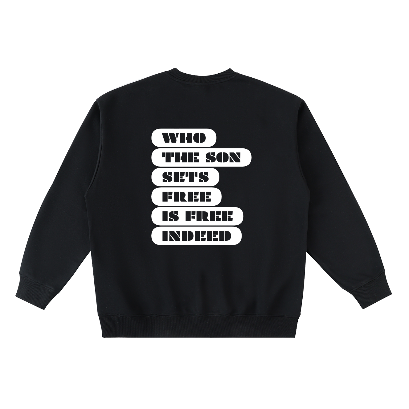 Free Indeed Crewneck Tapered Sweatshirt